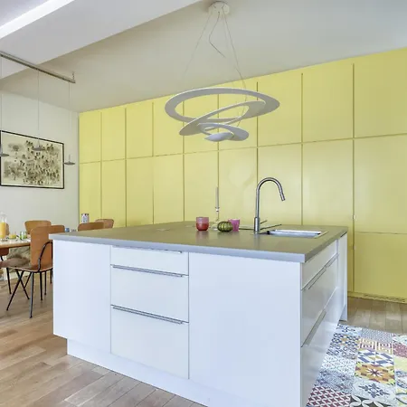 Spacious & Colorful Flat Near Bastille - 12 アパート
